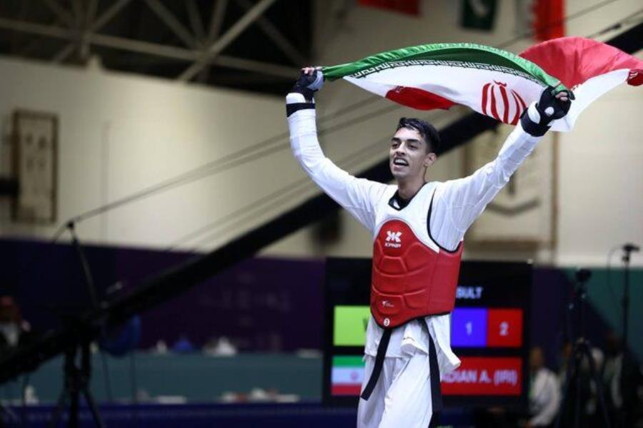 علیمرادیان: مسیر قهرمانی من در تکواندو تازه شروع شده است